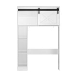 Artiss Bathroom Cabinet Over the Toilet Storage Organiser Laundry Shelf 128cm