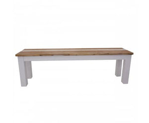 Orville Dining Bench 150cm Solid Acacia Wood Home Dinner Furniture - Multi Color