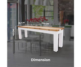 Orville Dining Bench 170cm Solid Acacia Wood Home Dinner Furniture - Multi Color