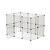 i.Pet Pet Dog Playpen Enclosure Cage 20 Panel Puppy Fence Play Pen Foldable Metal