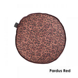 Pardus Round Cotton Red Cushion by Bedding House