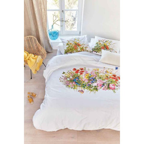 Amazing Flowers Multi Marjolein Bastin Cotton Quilt Cover Sets by Bedding House Queen