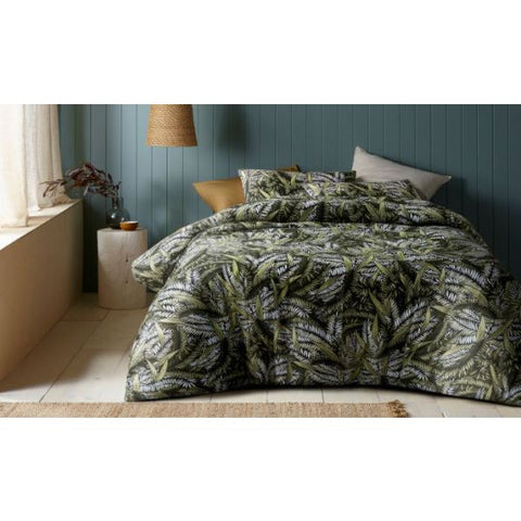 Styx Washed Cotton Printed 3 Piece Comforter Set by Accessorize Queen