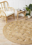 Atrium Pilu Natural By Rug Culture - 120X120CM - ROUND