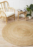 Atrium Polo Natural By Rug Culture - 120X120cm ROUND