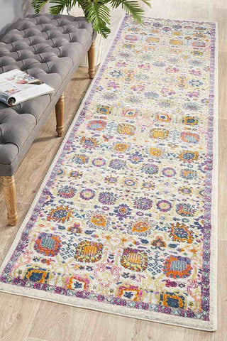 Babylon 206 Multi Runner by Rug Culture - 400X80CM - RUNNER