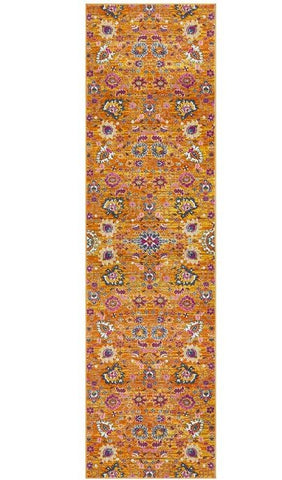 Babylon 210 Rust Runner by Rug Culture-400X80CM - RUNNER