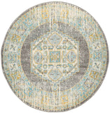 Century 944 Grey Round by Rug Culture - 240 x 240 cm - ROUND