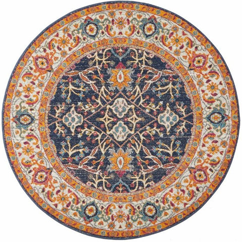 Evoke 262 Multi Round by Rug Culture -200X200CM - ROUND