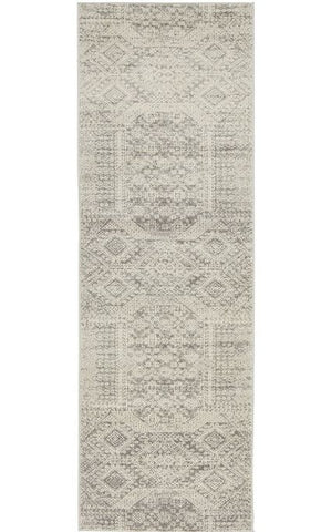 Mirage 351 Silver Runner By Rug Culture-400X80CM - RUNNER