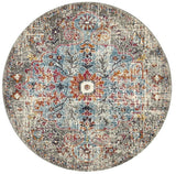 Museum 863 Multi Round by Rug Culture-150X150CM - ROUND