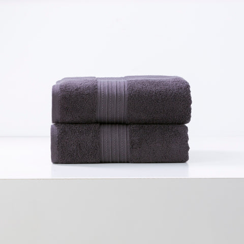 Brentwood 650 GSM Low Twist 2 Pack Bath Sheet by Renee Taylor