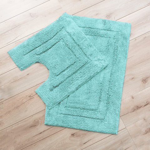 2200 GSM 2 Piece Tufted Bath Mat Set by Renee Taylor