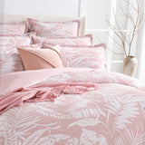 Palm Tree Jacquard Clay Quilt Cover Set by Renee Taylor