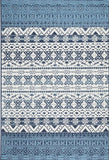 Seaside 3333 White Blue by Rug Culture-320X230CM - RECTANGLE