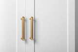 STOCKHOLM UNIVERSAL STORAGE CUPBOARD - HAMPTONS - DECO GOLD HANDLE