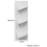 LONDON DISPLAY SHELF - WHITE