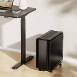 activiva Heavy-Duty PC Mobile Floor Stand with Casters