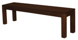 Tilda Solid Mahogany Timber Bench (Mahogany)