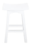 Tokyo Timber Kitchen Counter Stool (White)