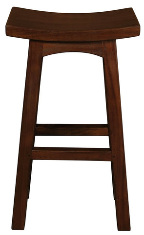 Tokyo Solid Mahogany Timber Barstool (Mahogany)