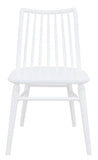 Riviera Solid Oak Dining Chair - Set of 2 (White)