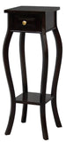 Cabriole Leg Plant Stand (Chocolate)