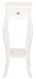 Cabriole Leg Plant Stand (White)