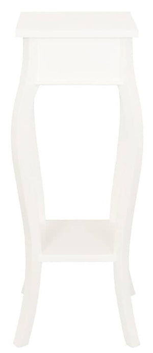 Cabriole Leg Plant Stand (White)