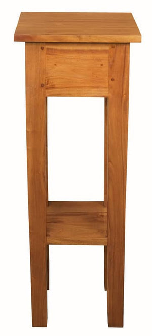 Ezra Straight Leg Plant Stand (Light Pecan)