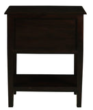 Tasmania 3 Drawer Sofa Table - Chocolate