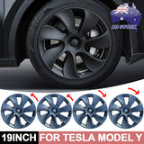 Tesla Y wheel cap 4 gray and model Y front and rear PP TPE fender 4