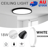 30cm white LED Ceiling Light  Round 18W / 24W Oyster Lamp Modern Cool White Light