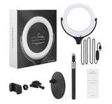 8"LED Ring Light Dimmable Lighting Kit Phone+Selfie 40cm Tripod Makeup Live Lamp