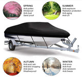 Boat Cover Heavy Duty 12-14ft Trailerable Marine 420D Waterproof UV Protector AU