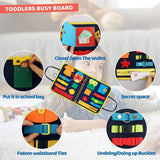 Toddler Busy Board Intelligence Learning Toys Sensory Montessori Board Kids Toy