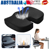 Coccyx Seat Cushion Ergonomic Posture Car AU Relieve Sciatica Back Tailbone Pain