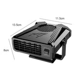 12V Portable Car Fan Heater Vehicle Heating Windscreen Defroster Demister 300W