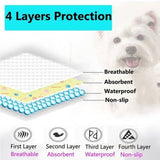 100X70cm Washable Pet Dog Pee Pad Reusable Cat Puppy Training Wee Absorbent Mat Pads Bed