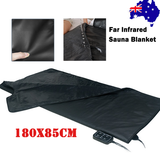 180x85cm Far Infrared Sauna Blanket Leather Slimming Detox Spa Body Shaping Low