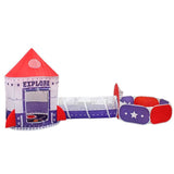 GOMINIMO Kids 3 in 1 Spaceship Tent (Purple and Red)