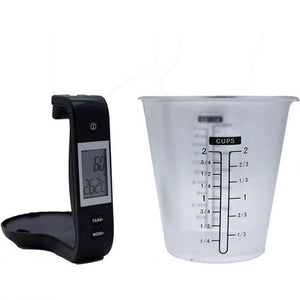 Miraklass 600ml Electronic Digital LCD Measuring Cup Kitchen Scale