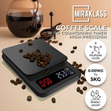 Miraklass 5kg Electronic Digital LCD Kitchen Coffee Weighing Scale