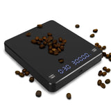 Miraklass 3kg Rechargeable Digital LCD Kitchen Coffee Scale