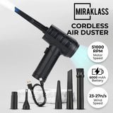 MIRAKLASS 51000RPM Wireless Dust Blower (6000mah)