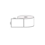 10 Rolls x 400 Label Stickers 102x150mm - Direct Thermal White Shipping Labels