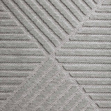 Alpha Outdoor Rug - Light Grey - 120x170