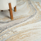 Avani Marble Rug - Sand - 160x160