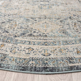 Aubre Contemporary Area Rug - Charcoal - 160x160