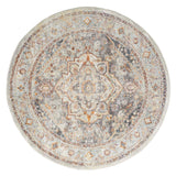 Ornate Persian Vintage Rug - Grey - 160x160